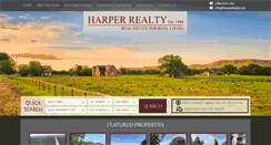 Desktop Screenshot of harperrealty.net